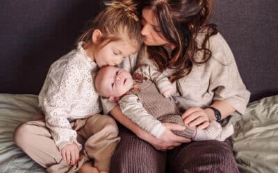 Tips voor een ontspannen newbornshoot thuis